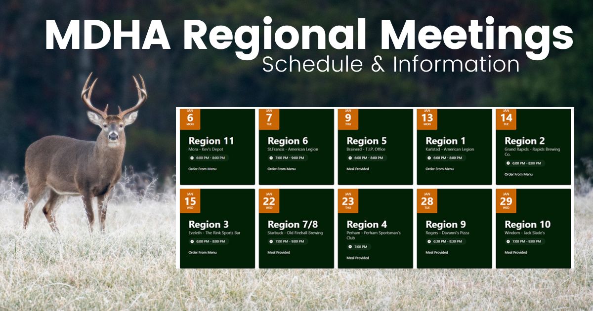 MDHA Regional Meetings